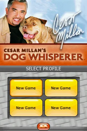 Cesar Millan's Dog Whisperer (USA) (En,Fr,Es) screen shot title